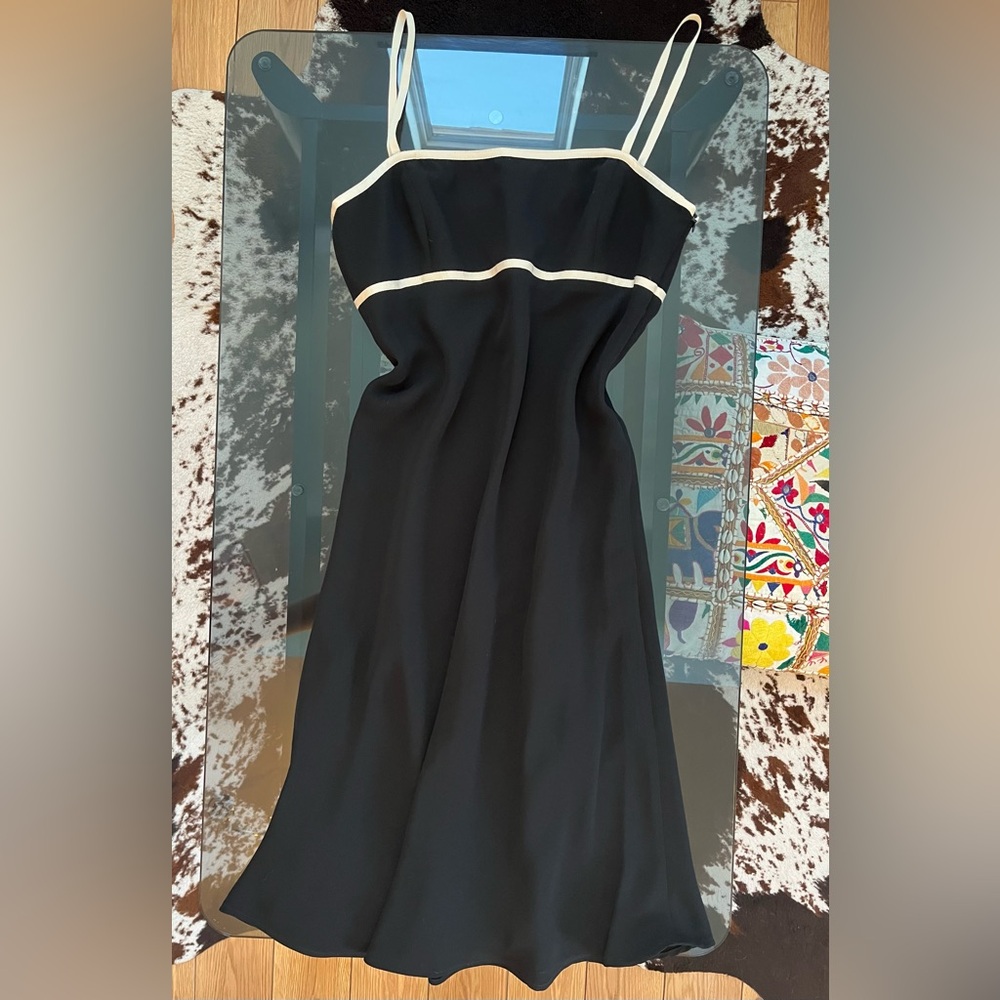 VTG 90s/Y2K Maggy London Black Midi Dress | Sz: 10